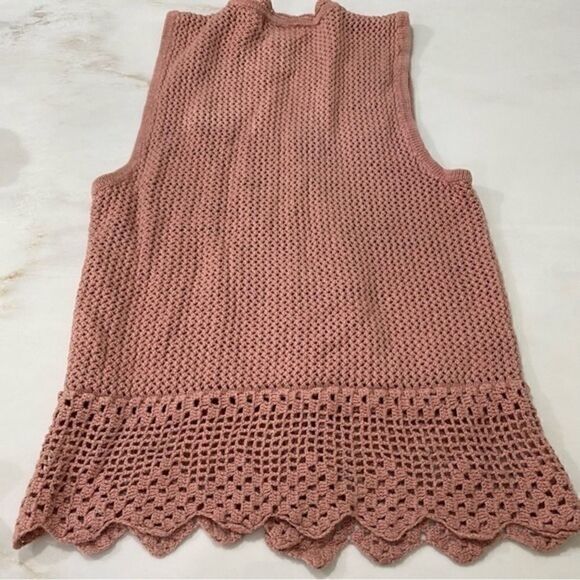 Vintage Embroidered Knit vest - Picture 5 of 5